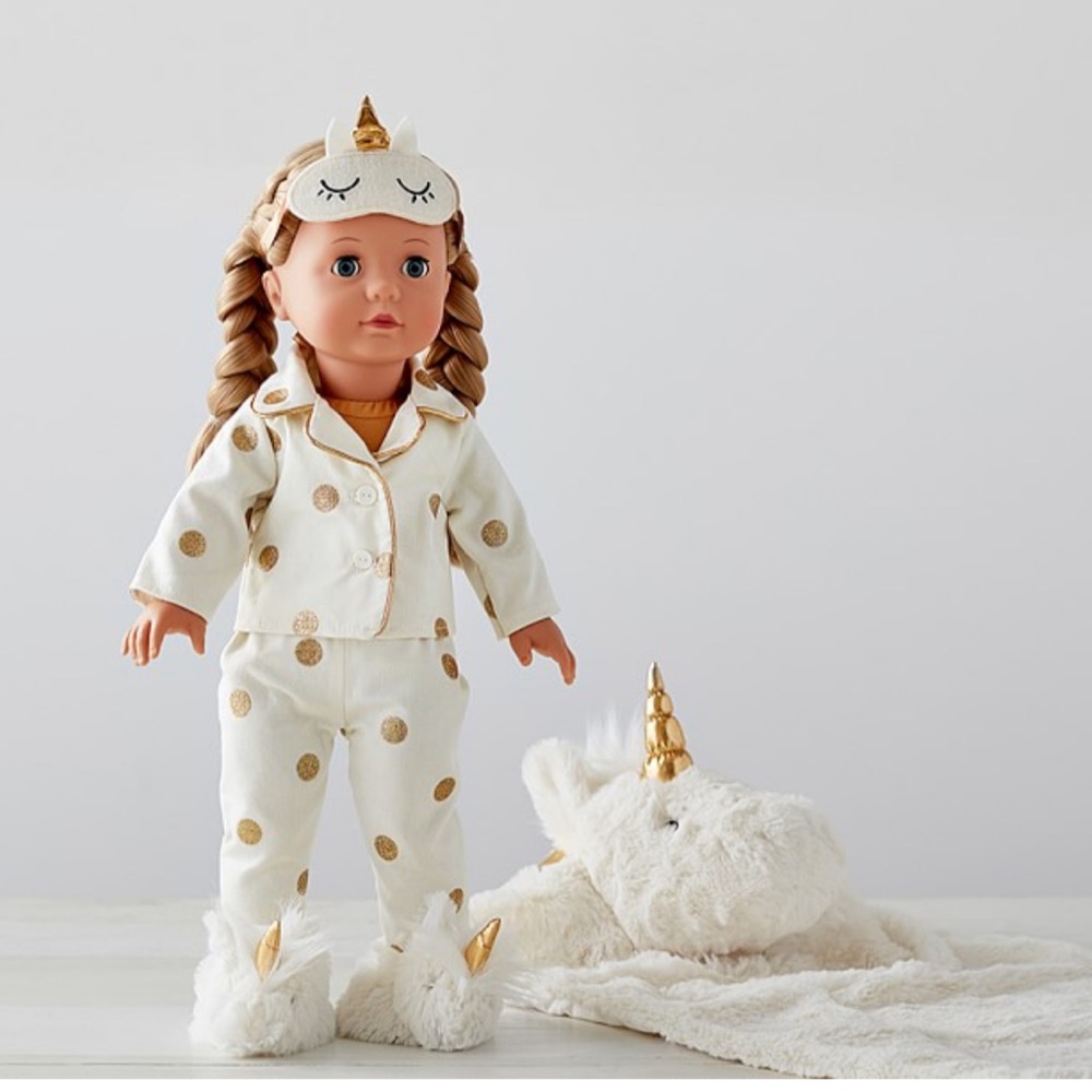 Pottery Barn Kids Gotz Doll with Pajamas